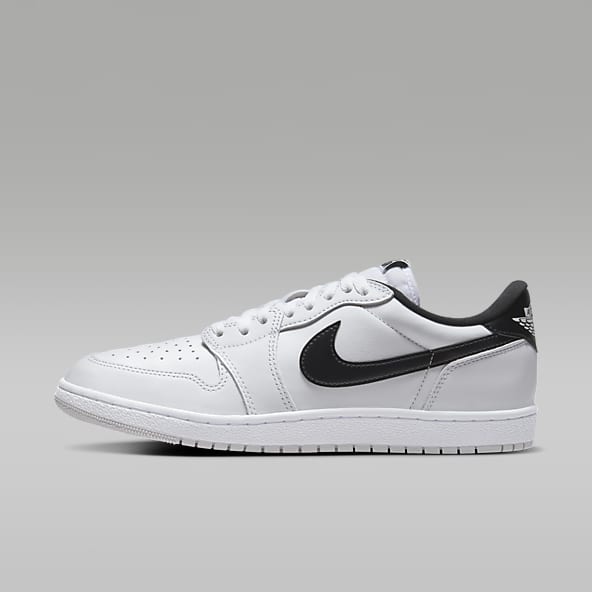 Mens white jordan sneakers top